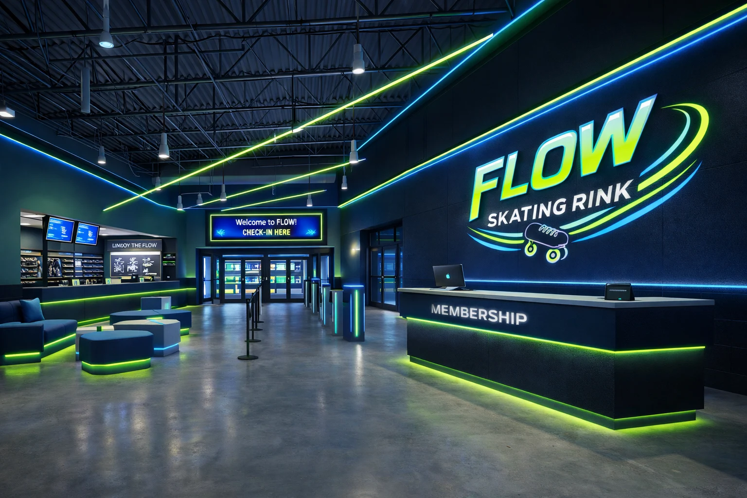FLOW reception concept