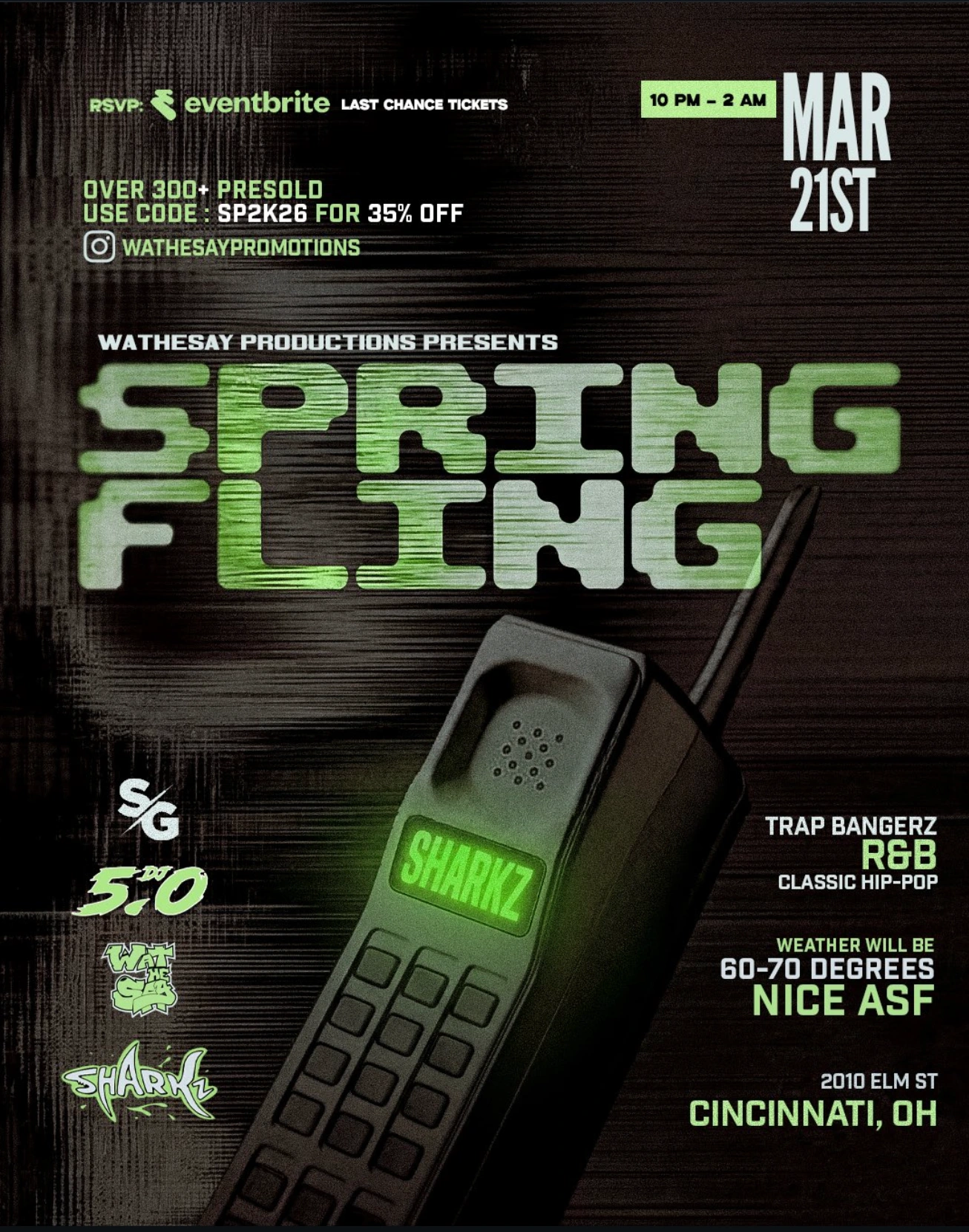 Spring Fling · Promotional campaign creative