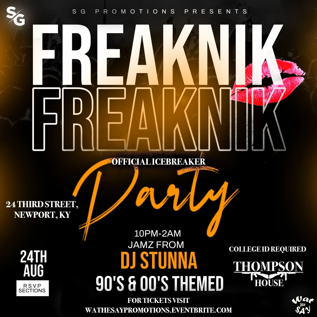 Freaknik / Icebreaker · Promotional campaign creative